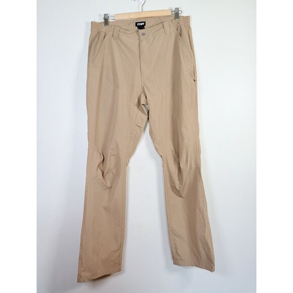 CQR Men's Lightweight Ripstop EDC Tactical Assault Pants - Coyote Size 36 X 34 - Picture 1 of 10